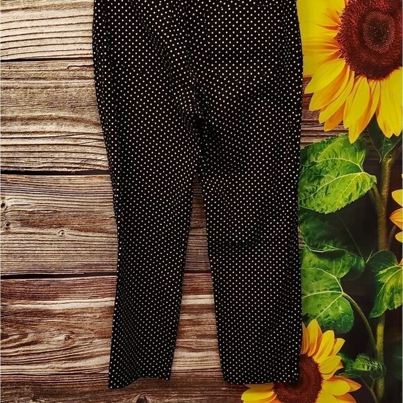 Chaps Est 1978 Women's ⚫/white polka-dot slacks - Picture 4 of 5